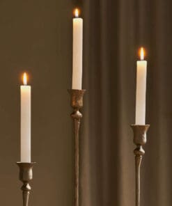 Chaipat Candlestick - Antique Brass