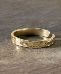Ratna Labradorite Ring - Gold