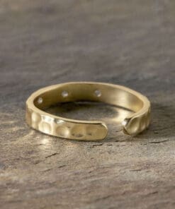 Ratna Labradorite Ring - Gold