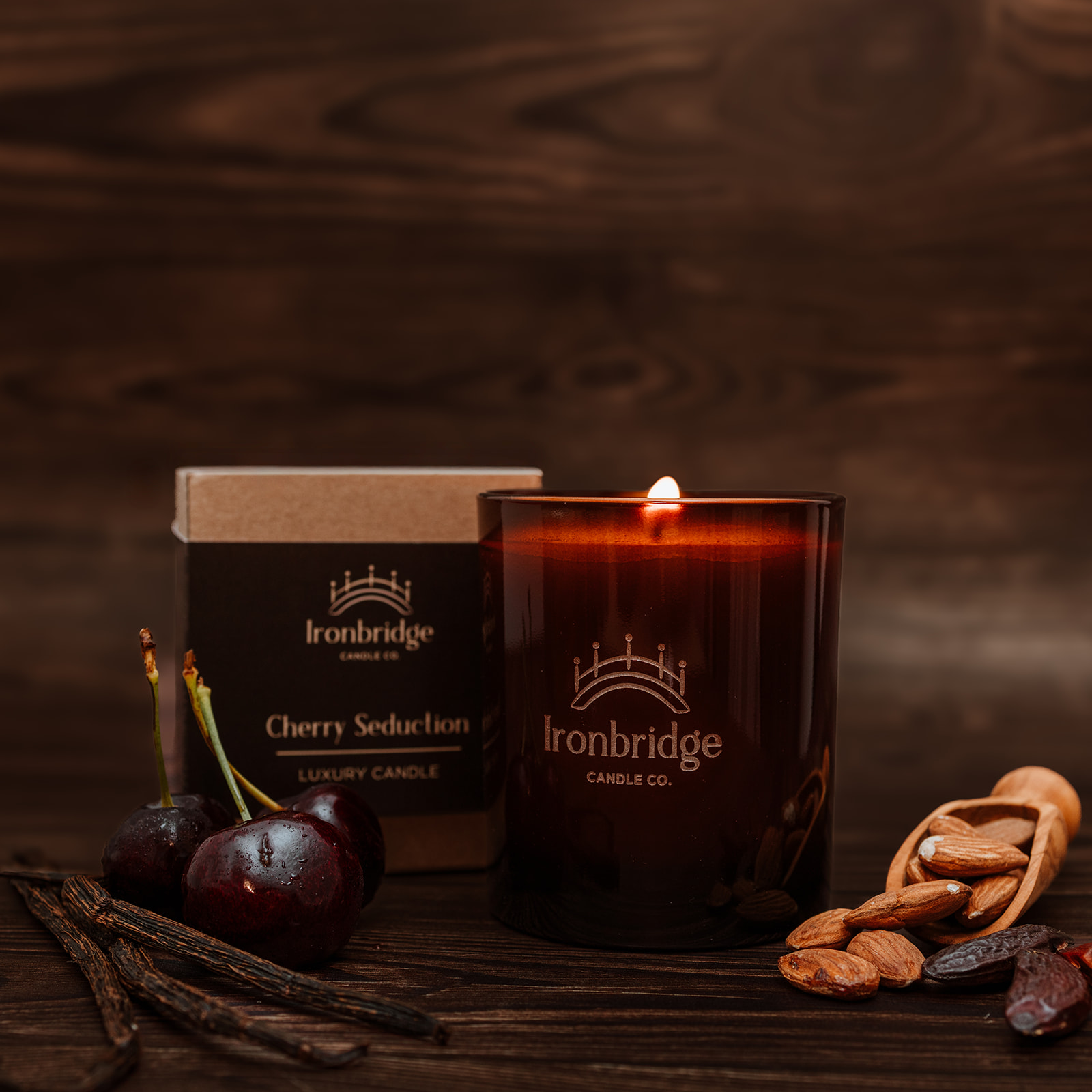 Cherry Seduction Luxury Candle