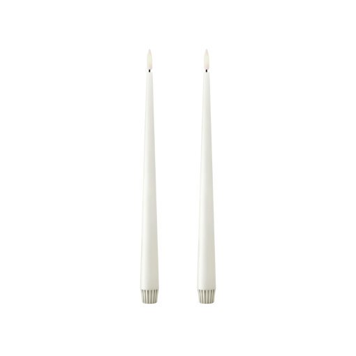 ester & erik 30cm LED Taper Candles (Silky)