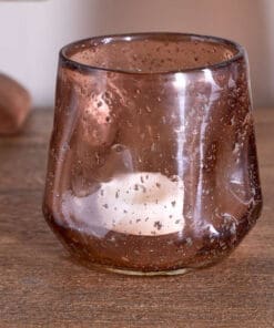 Linora Recycled Glass Tealight Holder