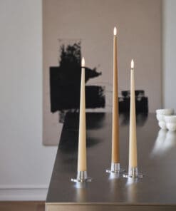 ester & erik LED Taper Candles (Pale Ginger & Almond Butter)