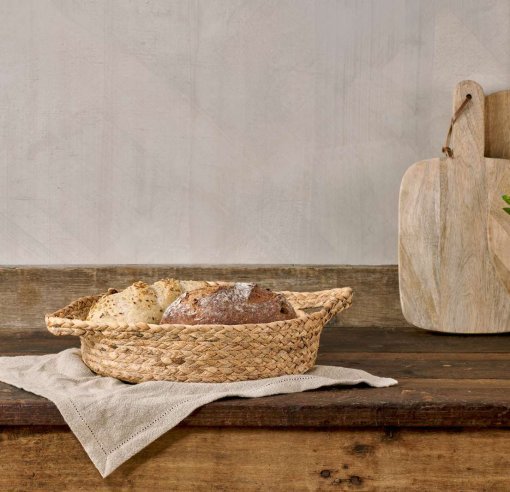 Giti Handled Basket -Natural