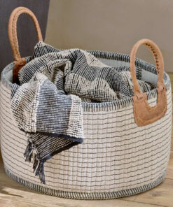 Anjuli Jute And Cotton Basket