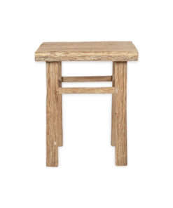 Ibo Reclaimed Wood Side Table - Natural