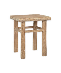 Ibo Reclaimed Wood Side Table - Natural