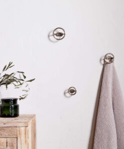 Olani Bathroom Hooks - Antique Brass - (Set of 3)