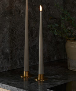 ester & erik matt gold candle holders