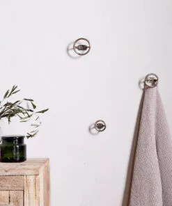 Olani Bathroom Hooks - Antique Brass - (Set of 3)