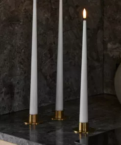 ester & erik matt gold candle holders