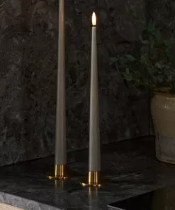 ester & erik matt gold candle holders