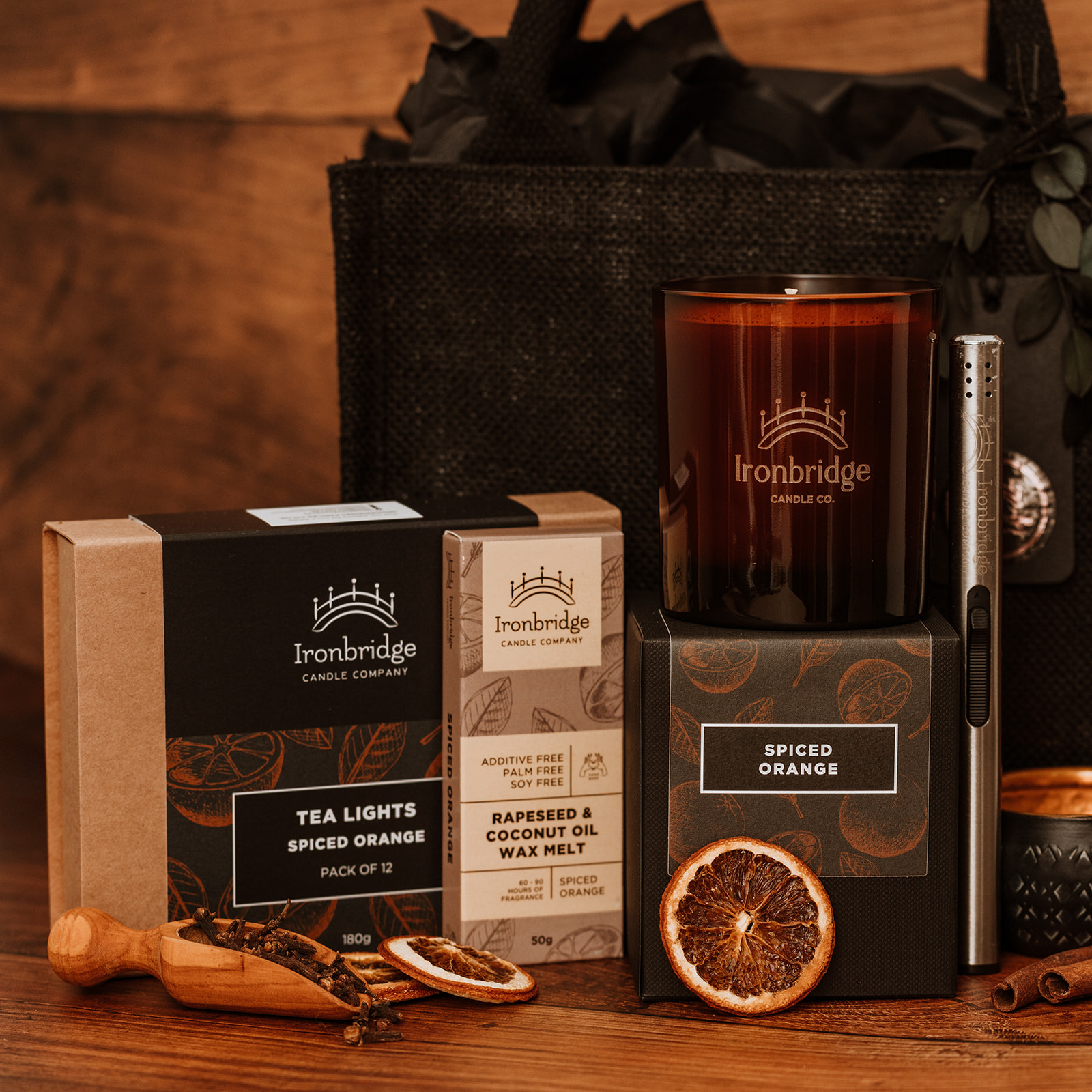 Winter Radiance Gift Set with Black Bag