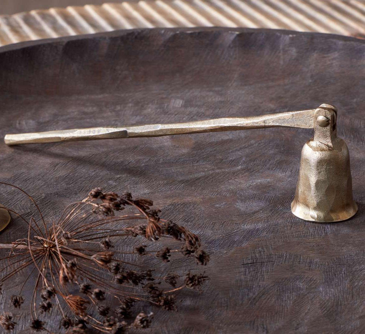 Jyoti Candle Snuffer-Antique Brass