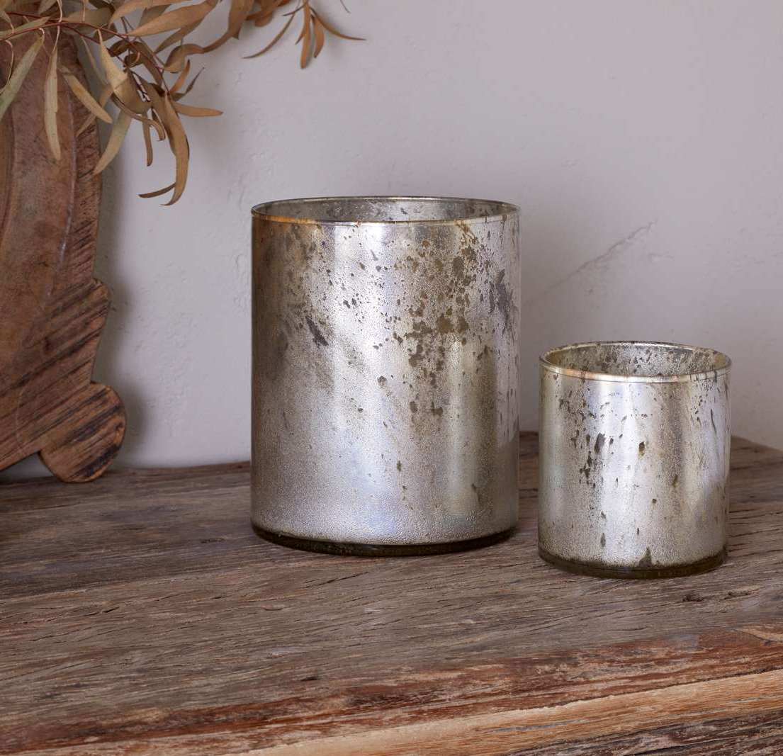 Kunjari Tealight Holders - Rustic Gold