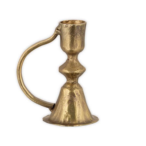 Prema Candle Holder - Antique Brass