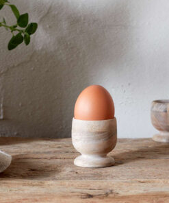 Awa Wooden Egg Cup - Natural - (Set of 2)