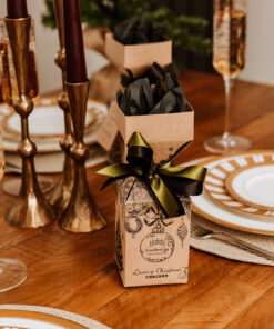 Luxury Christmas Cracker - Lime, Basil & Mandarin (Table Setting)
