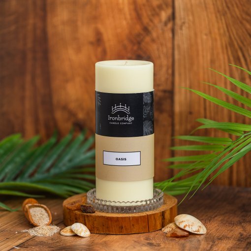 Oasis Pillar Candle - Large