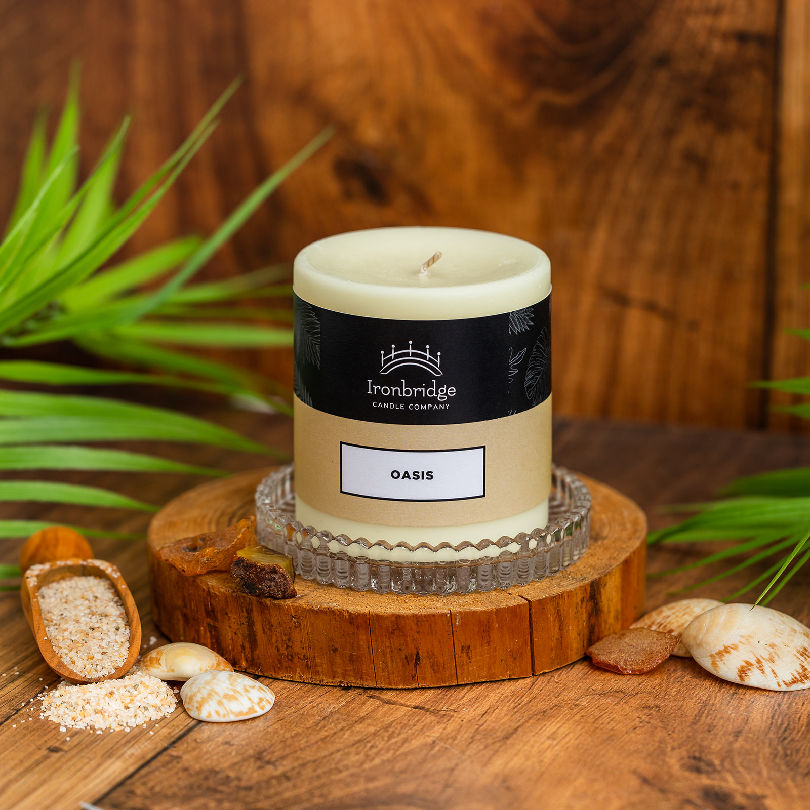 Oasis Pillar Candle - Small