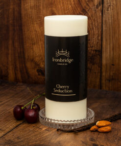 Cherry Seduction Pillar Candle - Large