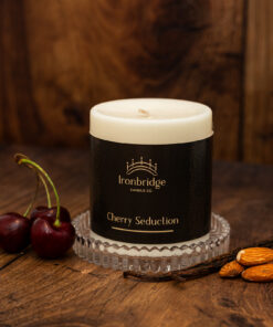 Cherry Seduction Pillar Candle - Small