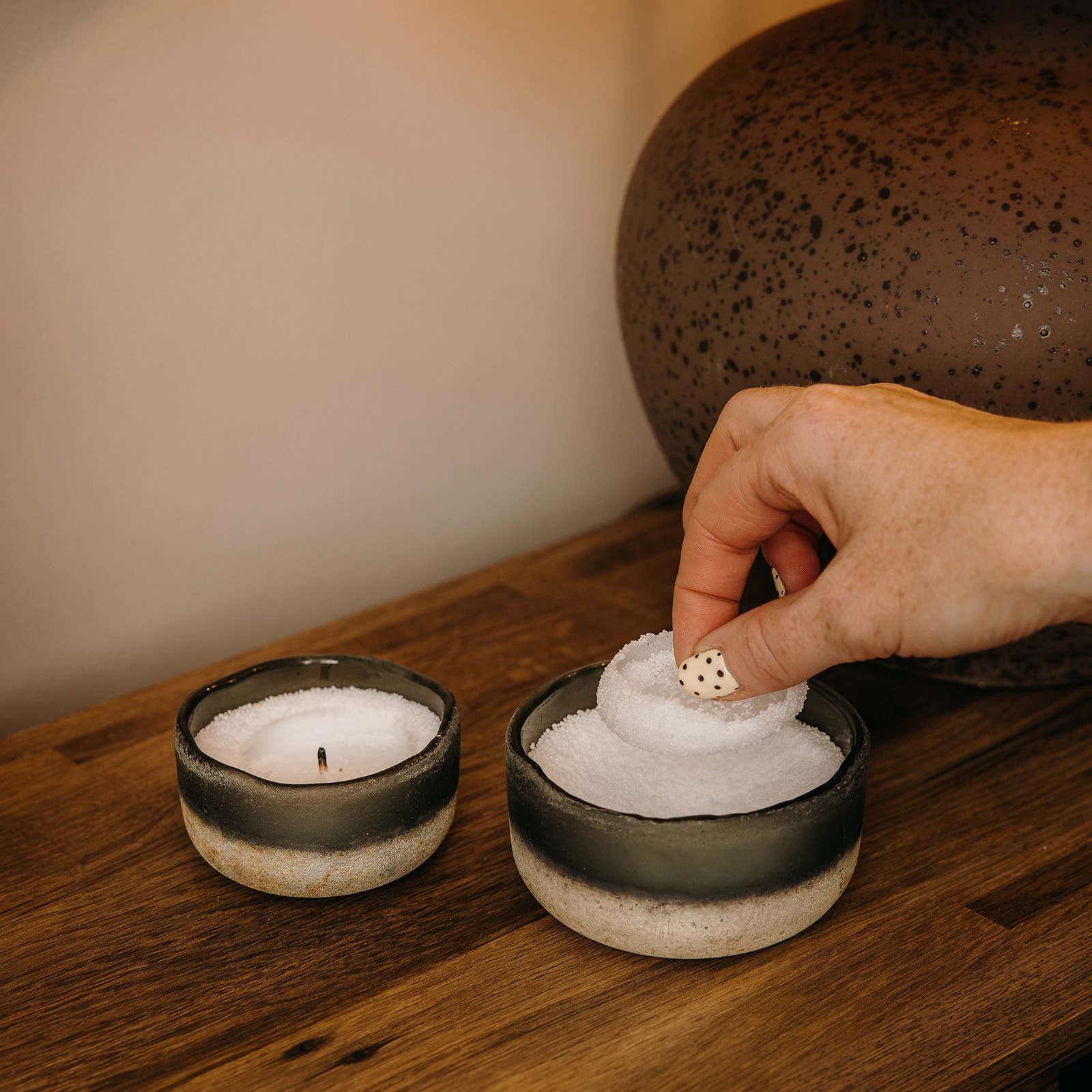 Removing Candle Sand Disc